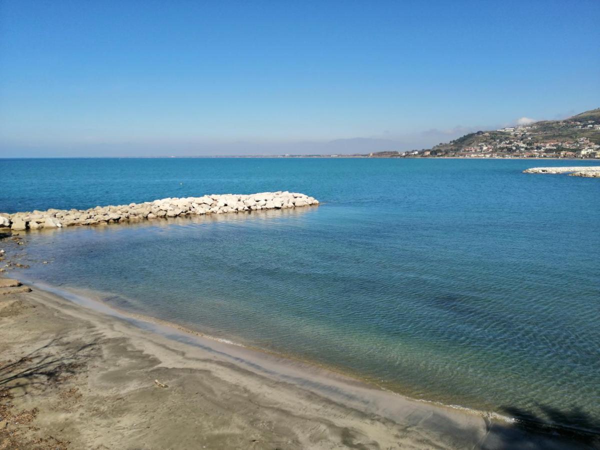 Panoramic Apartments In Villa In Center "The Beach And The Cliff" 1 Agropoli Kültér fotó