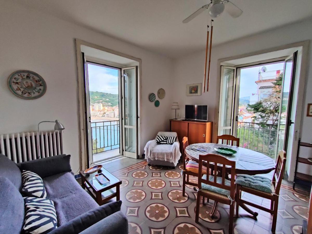 Panoramic Apartments In Villa In Center "The Beach And The Cliff" 1 Agropoli Kültér fotó