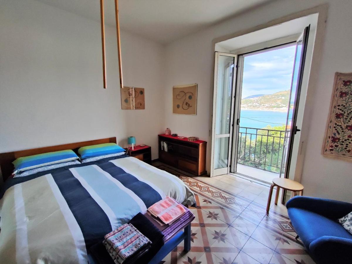 Panoramic Apartments In Villa In Center "The Beach And The Cliff" 1 Agropoli Kültér fotó