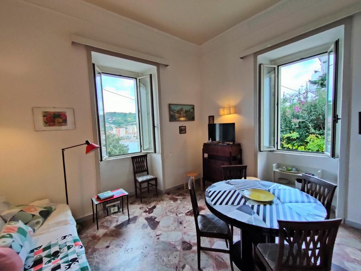 Panoramic Apartments In Villa In Center "The Beach And The Cliff" 1 Agropoli Kültér fotó