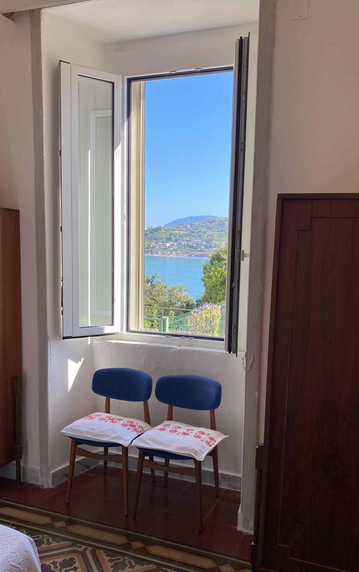 Panoramic Apartments In Villa In Center "The Beach And The Cliff" 1 Agropoli Kültér fotó