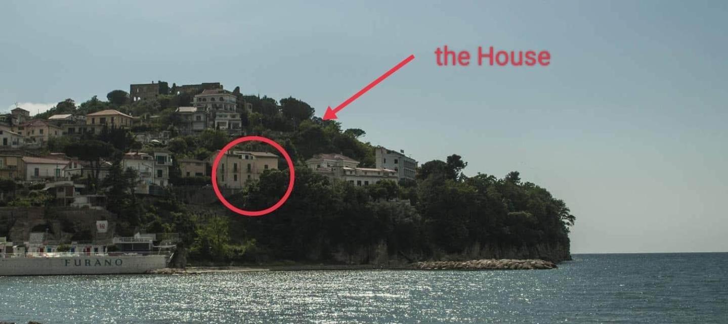 Panoramic Apartments In Villa In Center "The Beach And The Cliff" 1 Agropoli Kültér fotó